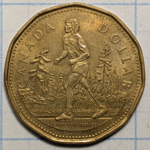 2005 loonie - Terry Fox