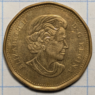 2011 loonie - Parks Canada