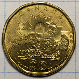 2016 loonie - Lucky Loonie