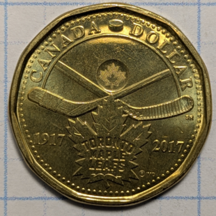 2017 loonie - Toronto Maple Leafs