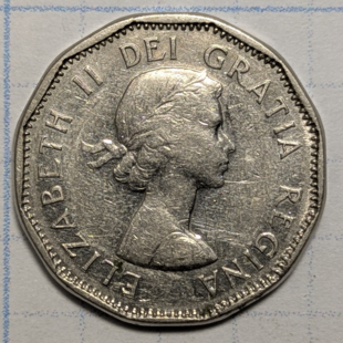 1961 nickel -