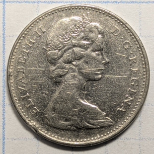 1972 nickel -