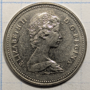 1980 nickel -