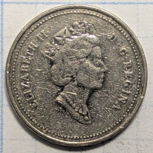 1996 nickel -